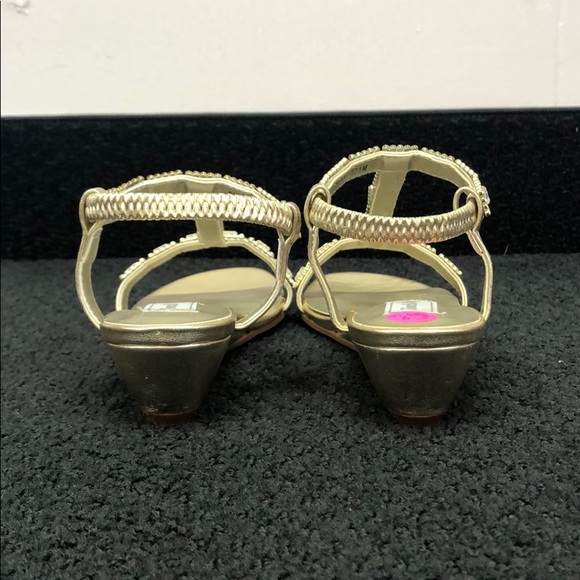 ✨HOST PICK✨ Touch Ups Jazz Gold Wedge Sandal (NIB) - Picture 4 of 5